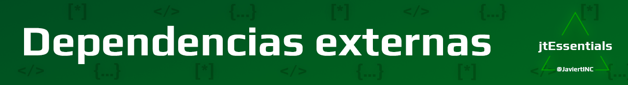 npm.io Dependencias externas