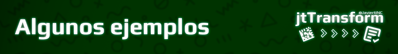 Algunos ejemplos